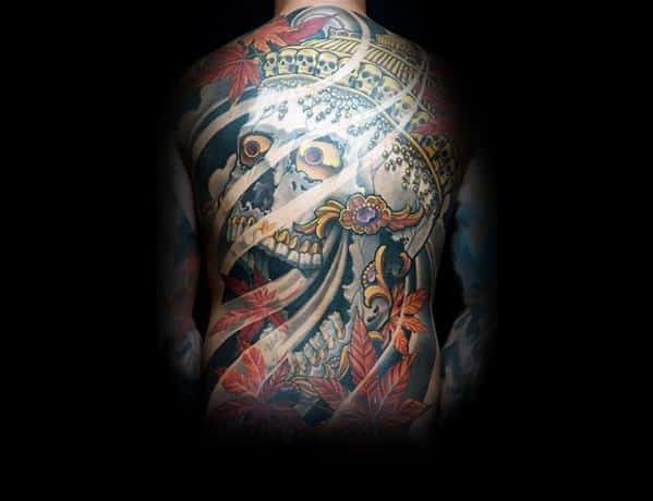 amazing-mens-unique-skull-crown-full-back-japanese-tattoo-designs