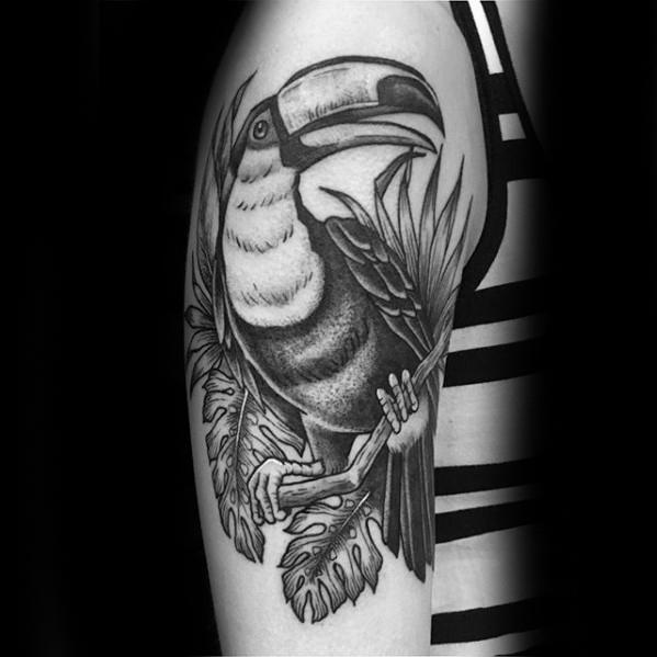 manly-toucan-tattoo-design-ideas-for-men