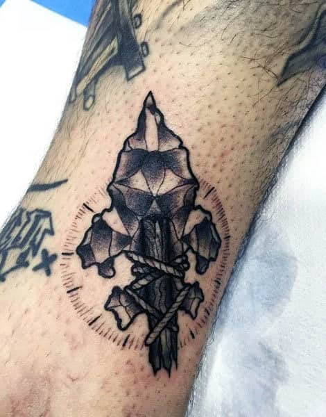 Discover more than 149 spear forearm tattoo best