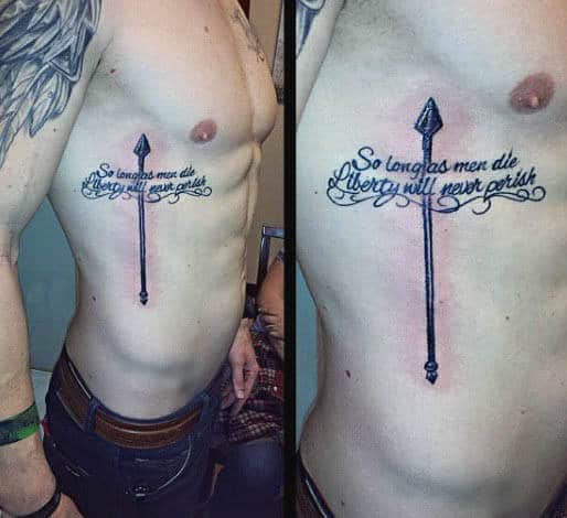 so-long-as-men-die-liberty-will-never-parish-mens-spear-quote-rib-cage-side-tattoos