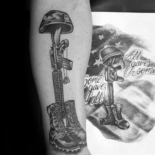 unique-fallen-soldier-inner-forearm-tattoos-for-males