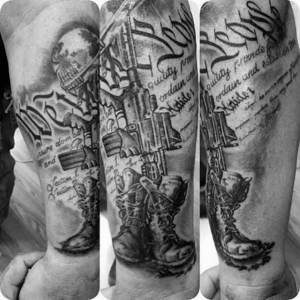 50 Best Military Tattoo Design Ideas