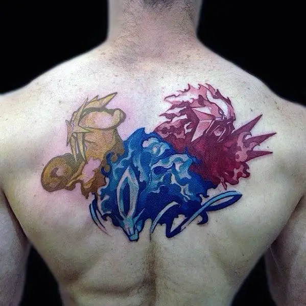 mens-cool-gamer-tattoo-ideas-on-back