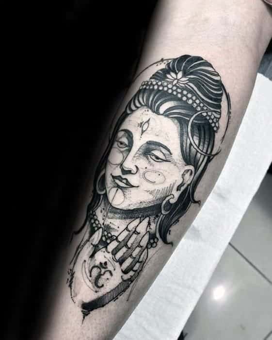 awesome-forearm-shiva-tattoos-for-men