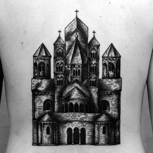 cathedral-tattoo-designs-for-guys