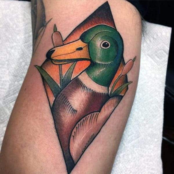 Mallard Duck done by Blake Thomas at Black Moth Tattoo in Rogers Ar  r tattoos