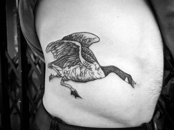 cool-goose-tattoos-for-men