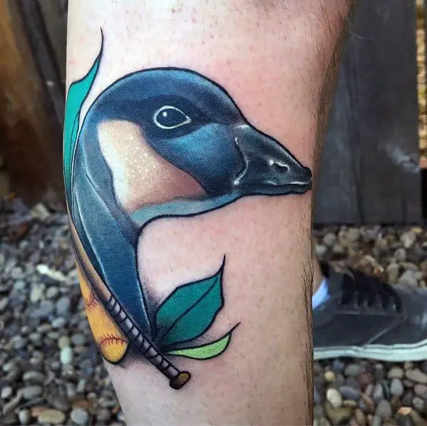 Tattoo uploaded by jordan jones  Black and Grey American Traditional Geese  tyler480 on instagram goosetattoo geesetattoo americantraditional  blackandgrey blacklotustattoo tylernealeigh  Tattoodo