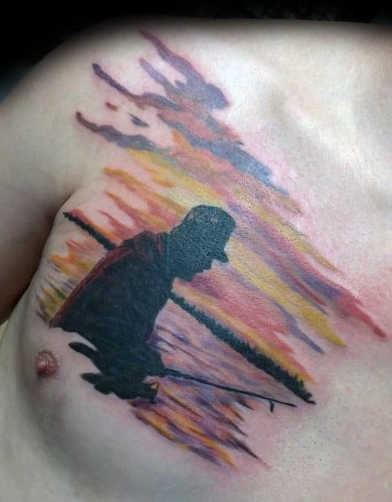 watercolor-fishing-grandpa-memorial-mens-tattoo-ideas