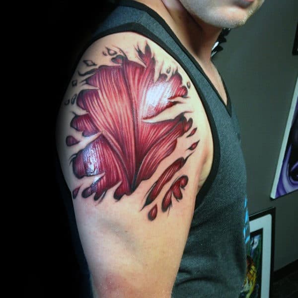 3d-realistic-mens-upper-arm-ripped-skin-muscle-tattoo-designs