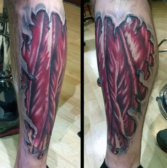 awesome-mens-shin-muscle-tattoos