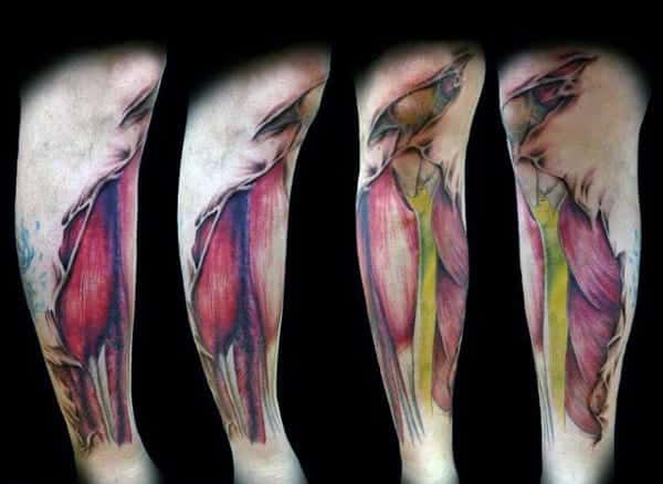 bone-with-muscle-guys-lower-leg-tattoo-ideas