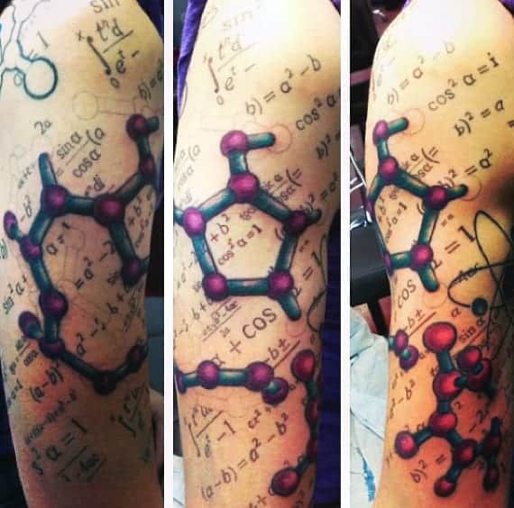 Art Meets Science 41 JawDropping Tattoo Designs for Science Enthusiasts  and Nerds  Psycho Tats