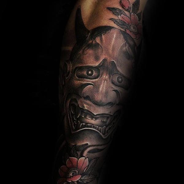 cool-hannya-mask-with-sorrowful-design-tattoo-on-male