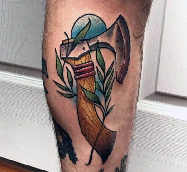 creative-hatchet-tattoos-for-guys