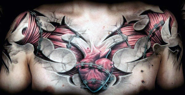 upper-chest-muscle-with-heart-guys-tattoo-ideas