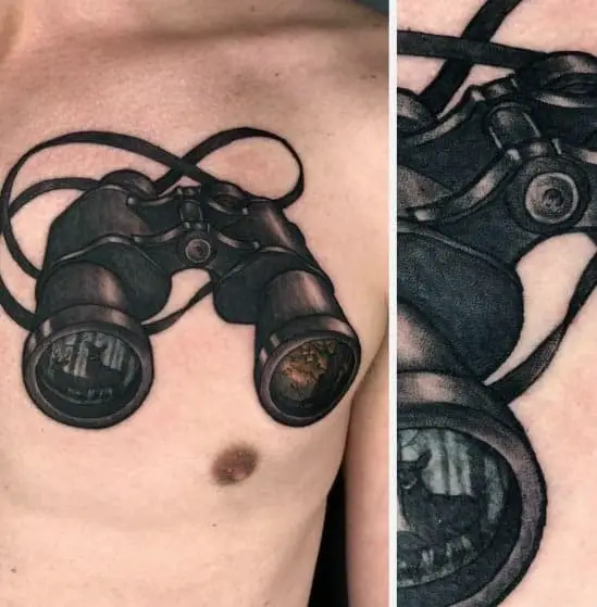 3d-realistic-chest-mens-tattoos-binoculars