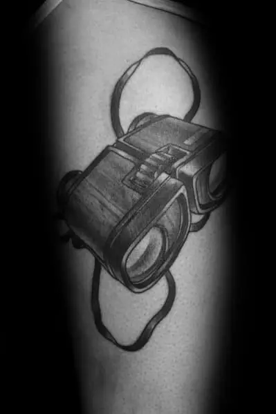masculine-binoculars-tattoos-for-men-on-arm