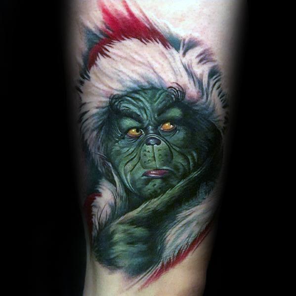 25 Best Grinch Tattoos For Christmas Lovers  Tattoo Ideas Artists and  Models