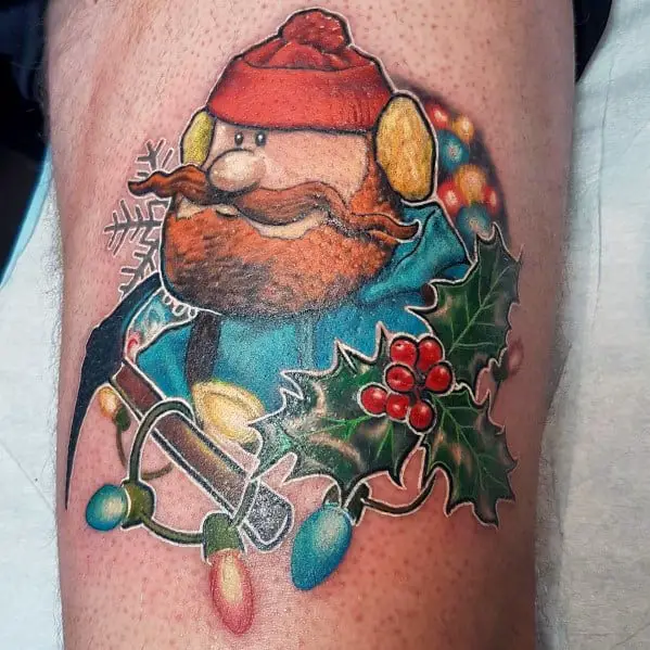 creative-christmas-tattoos-for-guys