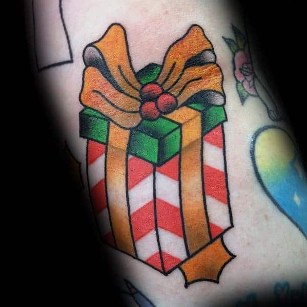 masculine-christmas-tattoos-for-men