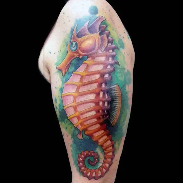 Top 30 Seahorse Tattoos For Men