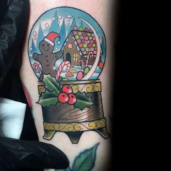 snowglobe-christmas-tattoo-for-males