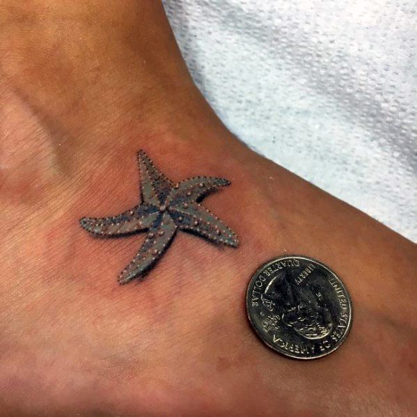 3d-realistic-foot-quarter-sized-starfish-tattoos-for-men