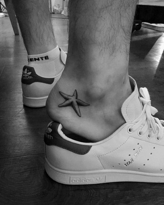 amazing-mens-starfish-tattoo-designs-on-ankle
