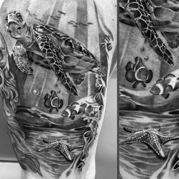 mens-tattoo-with-starfish-design