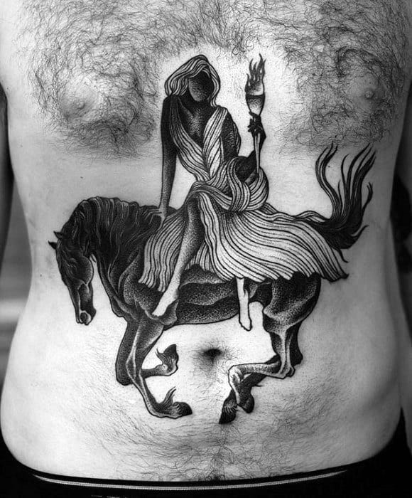 distinctive-male-horse-tattoo-designs