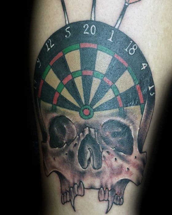guys-tattoos-with-skull-dart-design