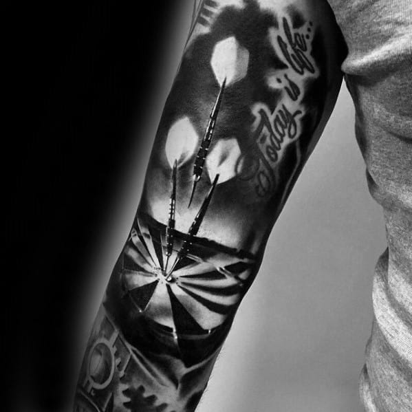 hyper-realistic-3d-inner-arm-dart-male-tattoo-designs