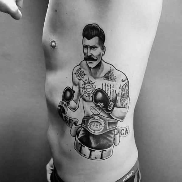 vintage-boxer-rib-cage-side-sports-guys-tattoos