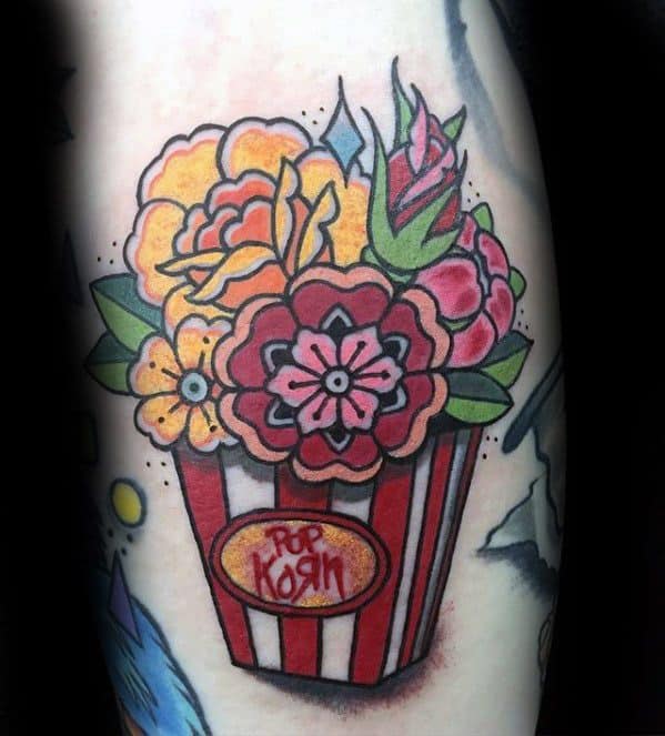 male-popcorn-tattoo-ideas