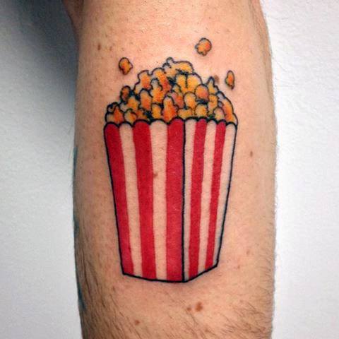 manly-popcorn-tattoo-design-ideas-for-men