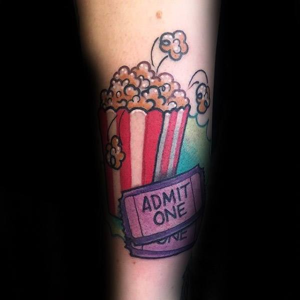 masculine-popcorn-tattoos-for-men