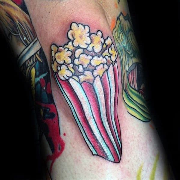 popcorn-tattoo-ideas-for-males