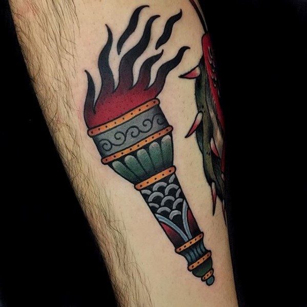 guys-tattoo-ideas-torch-designs