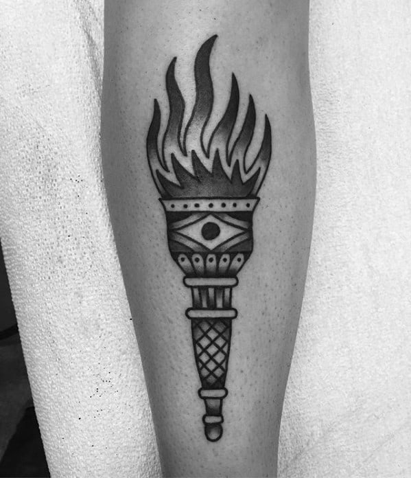 traditional-creative-torch-tattoos-for-men