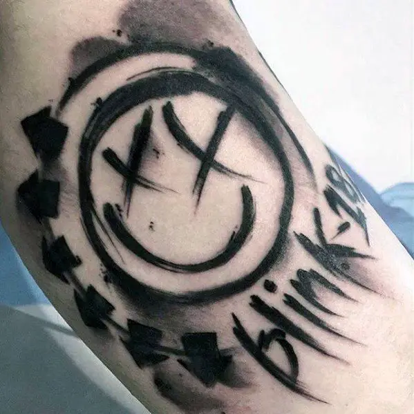 blink 182 lyrics tattoo