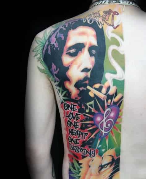 Bob Marley Tattoo  World Tattoo Gallery