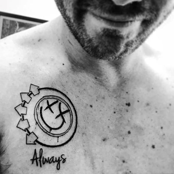 guys-blink-182-small-chest-tattoo-designs