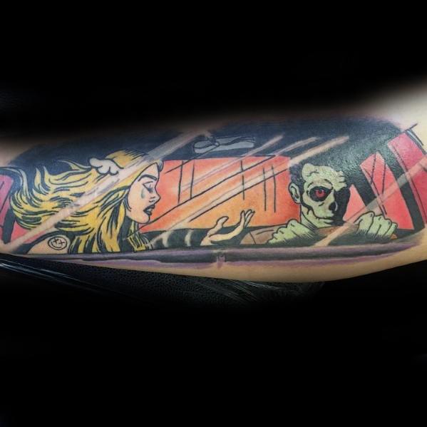 outer-forearm-blink-182-tattoos-for-gentlemen