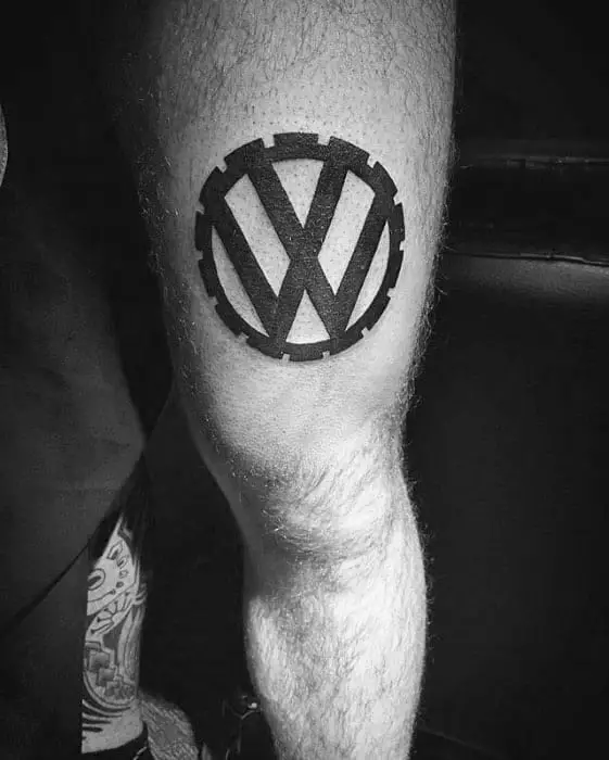 thigh-male-cool-volkswagen-wv-tattoo-ideas