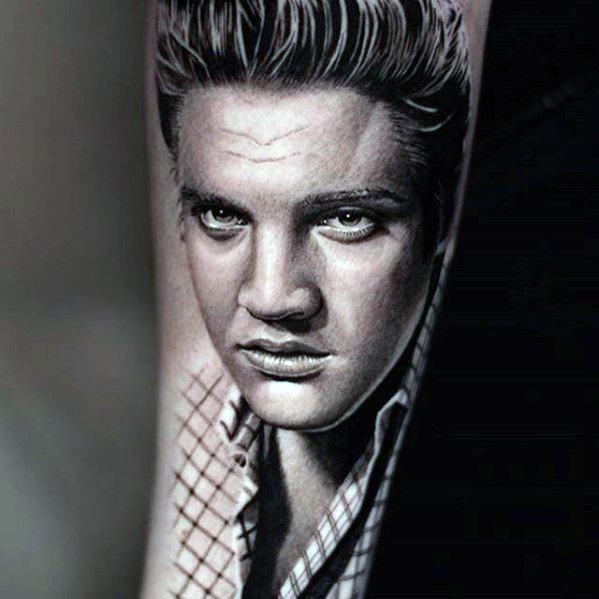 3d-shaded-portrait-male-elvis-presley-tattoo-designs