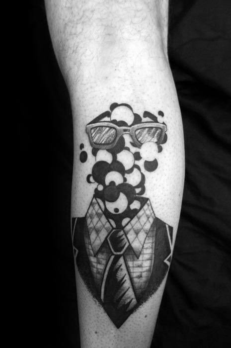 back-of-leg-bubble-mens-tattoo-ideas