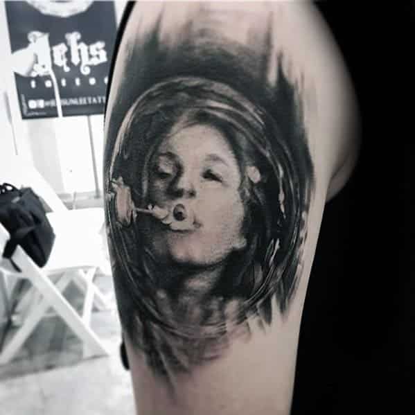 incredible-female-portrait-blowing-bubbles-arm-tattoos-for-men