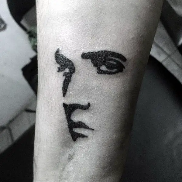 negative-space-small-cool-male-elvis-presley-tattoo-designs