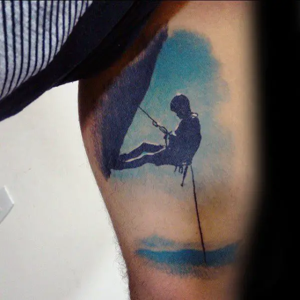 3d-arm-mens-tattoo-ideas-with-rock-climbing-design